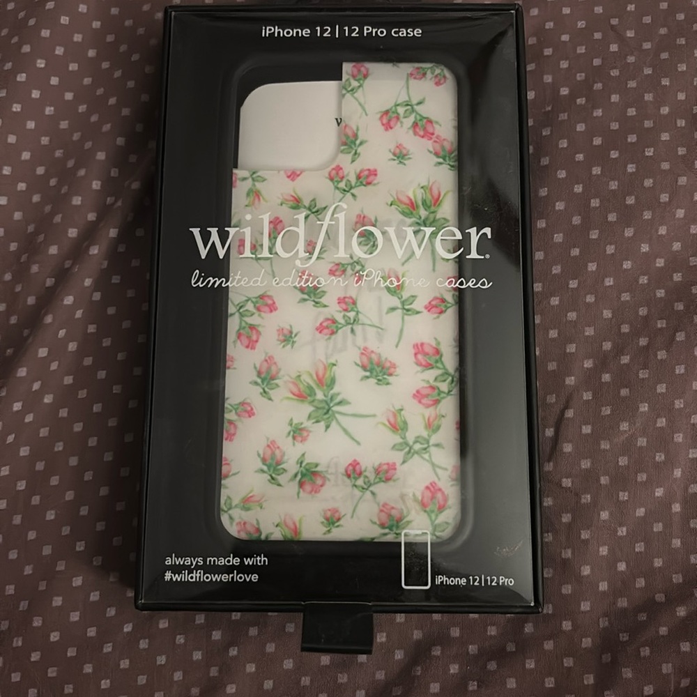 Wildflower floral case for IPhone 12/12 Pro